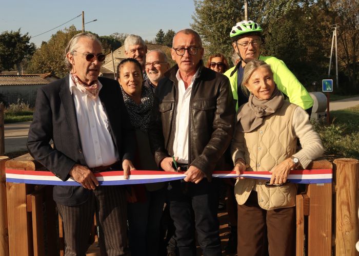 Saint Etienne du Grès inaugure sa Voie Verte!